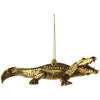 Hänger Krokodil, gold - Luxurelle-Shop