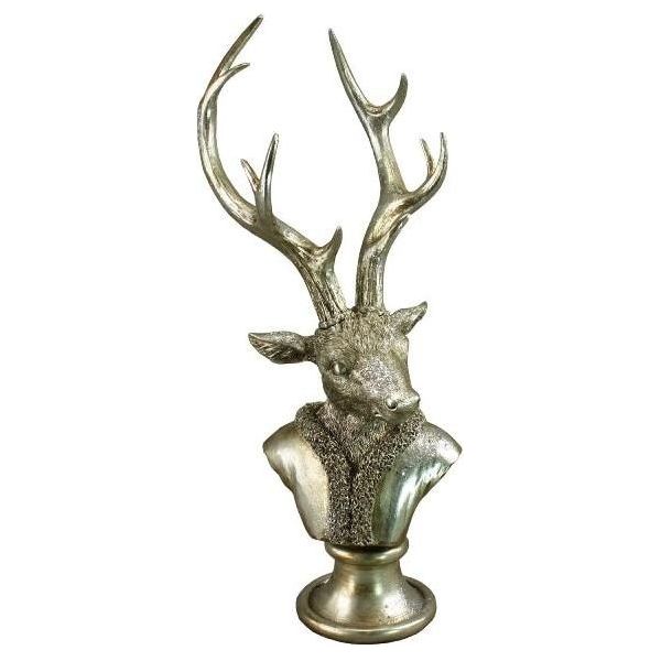Hirschbüste, silber - Luxurelle-Shop