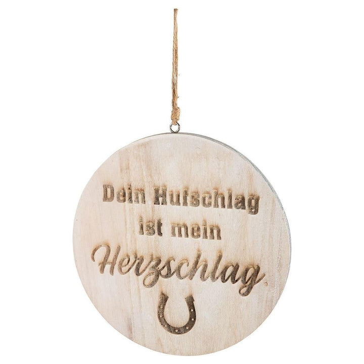 Holz Hänger "Pferdeliebe" in drei Varianten - Luxurelle-Shop