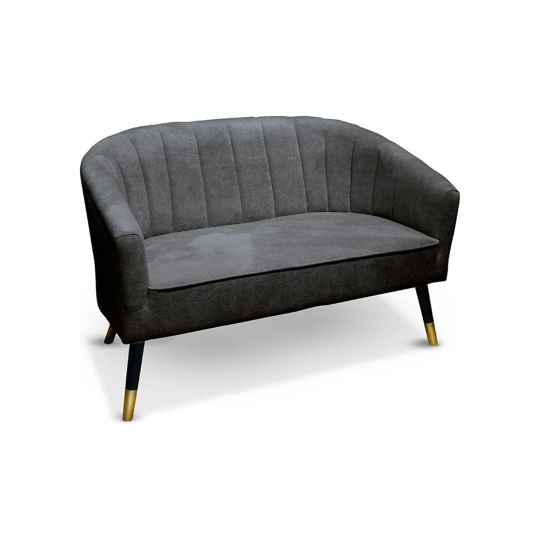 Holz Sofa Samt "Vesuv" - Luxurelle-Shop