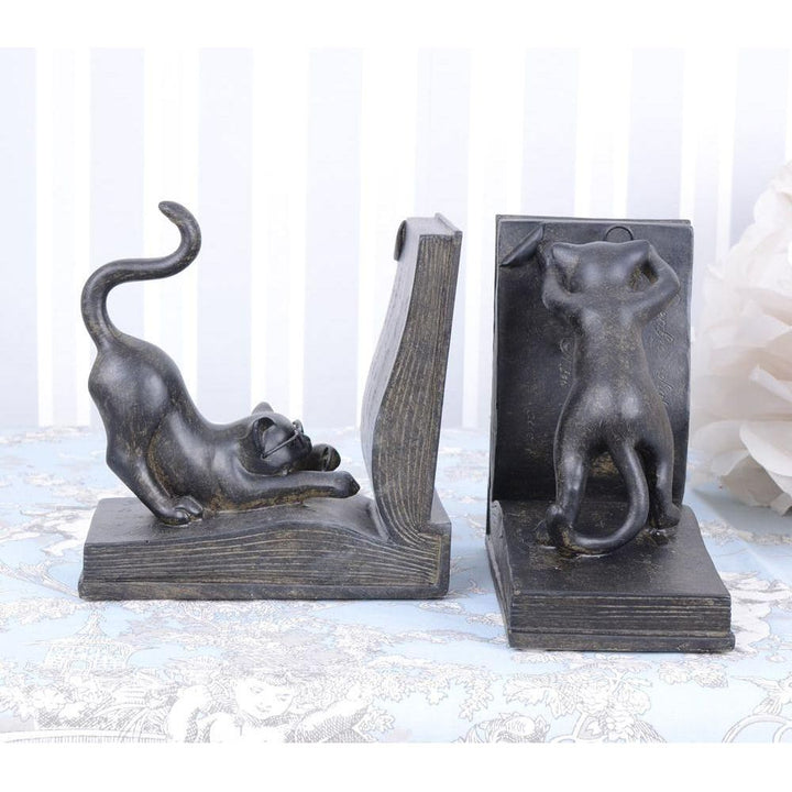 KATZENPAAR BUCHSTÜTZEN "COPIA" - Luxurelle-Shop