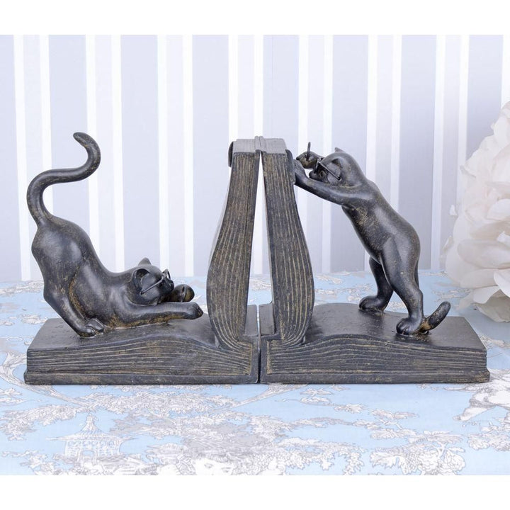 KATZENPAAR BUCHSTÜTZEN "COPIA" - Luxurelle-Shop
