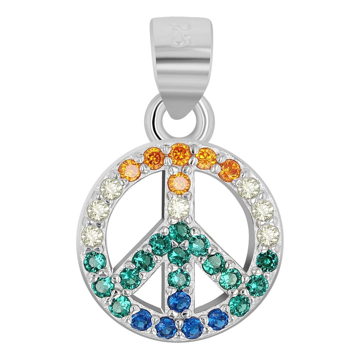 Kettenanhänger Peace "Pino" in 2 Varianten - Luxurelle-Shop