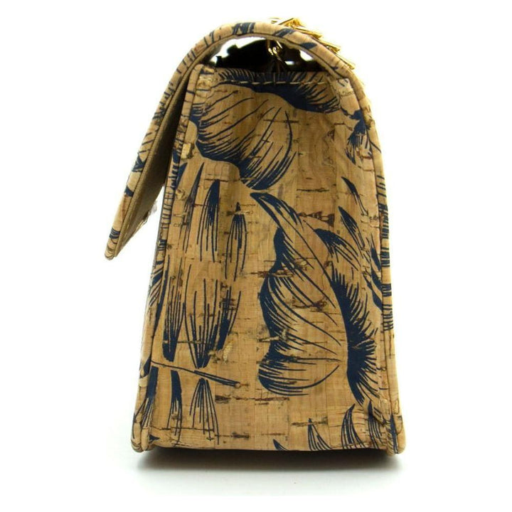 Kork Feder Handtasche - Luxurelle-Shop
