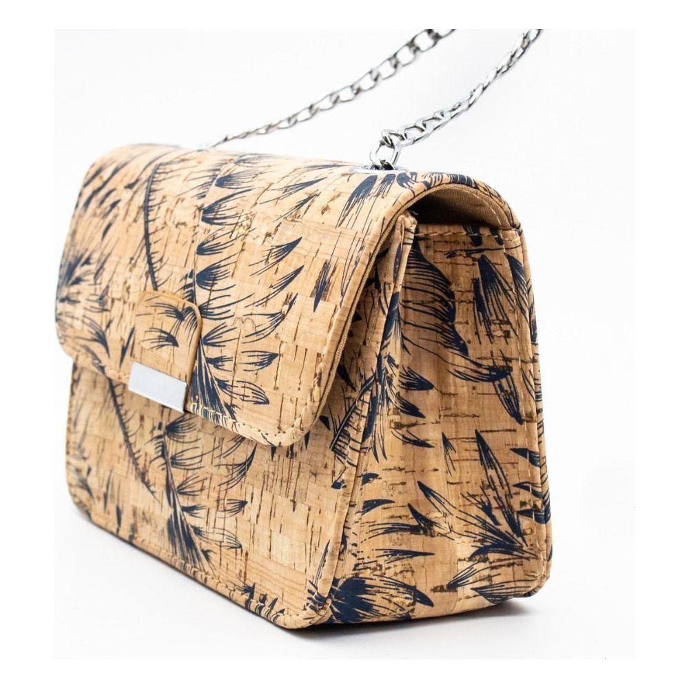 Kork Feder Handtasche - Luxurelle-Shop
