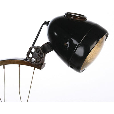 Lampe"Cycle"antik braun - Luxurelle-Shop