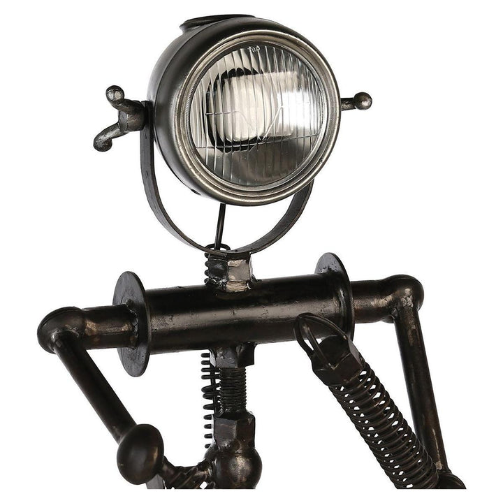 Lampe"Roboter"antik-schwarz - Luxurelle-Shop