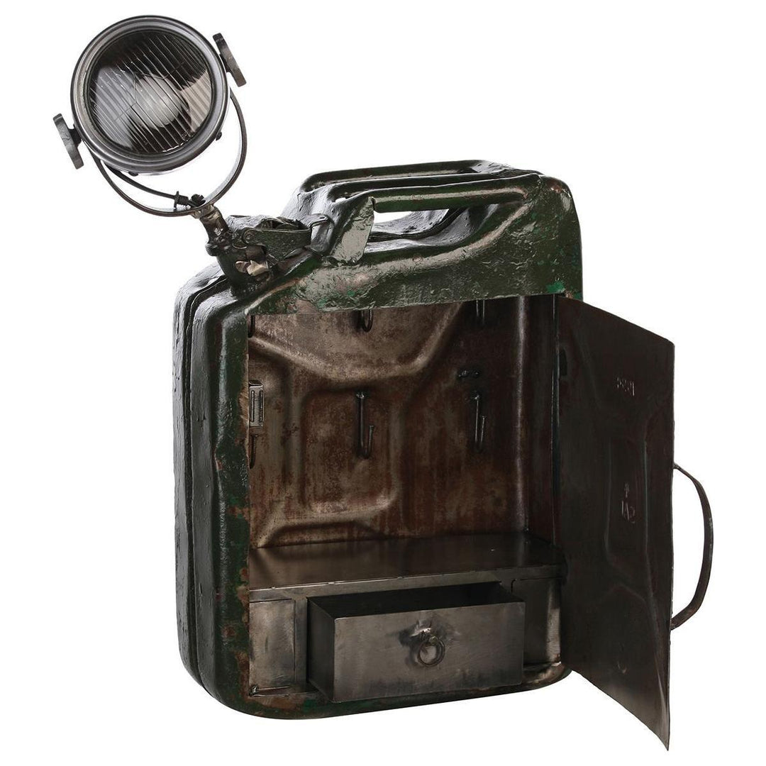 Lampe/Wandschra"PetrolCan" - Luxurelle-Shop