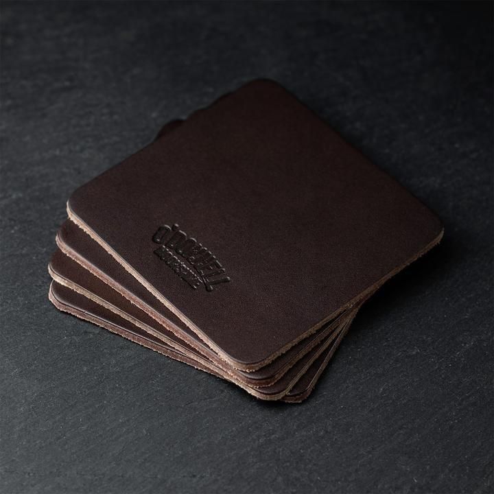 Leder Coaster Set (4 Stück) - Luxurelle-Shop