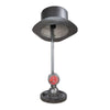 Metall Lampe "Hut" silber - Luxurelle-Shop