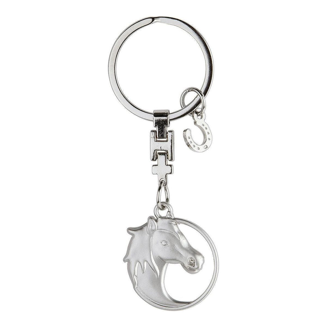 Metall Schlüsselanhänger "Pferdekopf" - Luxurelle-Shop