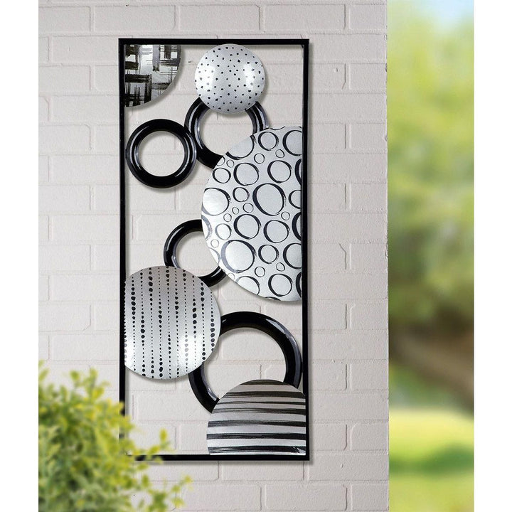 Metall Wandrelief "Bubbles" - Luxurelle-Shop