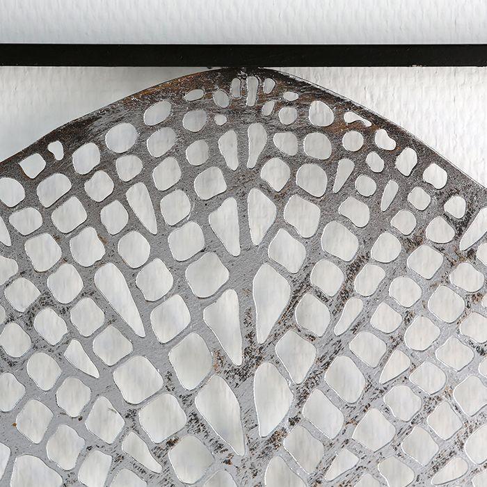 Metall Wandrelief "Leaf" - Luxurelle-Shop
