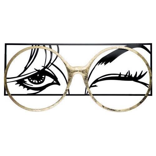 Metall Wandrelief "Twinkle" - Luxurelle-Shop