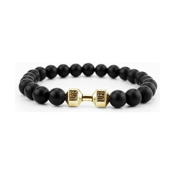 Naturstein Armband Hantel - Luxurelle-Shop