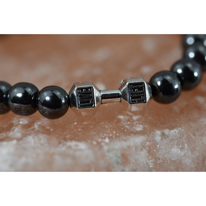 Naturstein Armband Hantel - Luxurelle-Shop