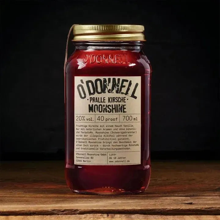 O'Donnell Moonshine Pralle Kirsche - Luxurelle-Shop