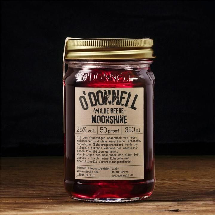 O'Donnell Moonshine Wilde Beere - Luxurelle-Shop