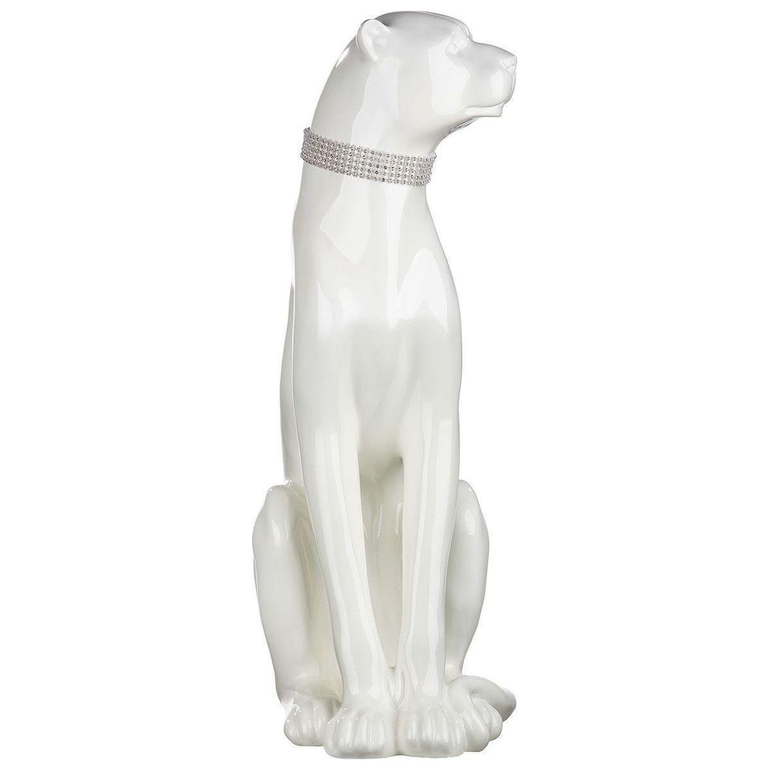 Panther sitzend 60 cm hoch in 2 Farben - Luxurelle-Shop