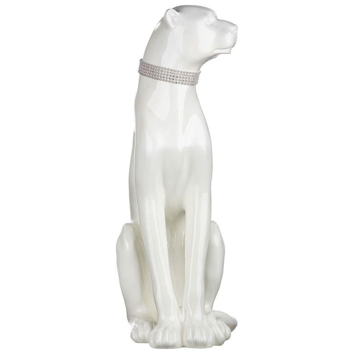 Panther sitzend 60 cm hoch in 2 Farben - Luxurelle-Shop