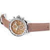 Pierrini Herren - Armbanduhr Lederarmband Chronograph Quarz - Luxurelle-Shop