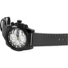 Pierrini Herren - Armbanduhr Lederband Chronograph Quarz Grau - Luxurelle-Shop