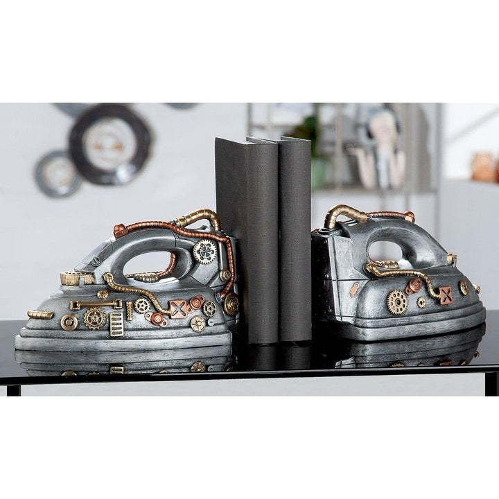 Poly Buchstütz"Steampunk Iron" - Luxurelle-Shop