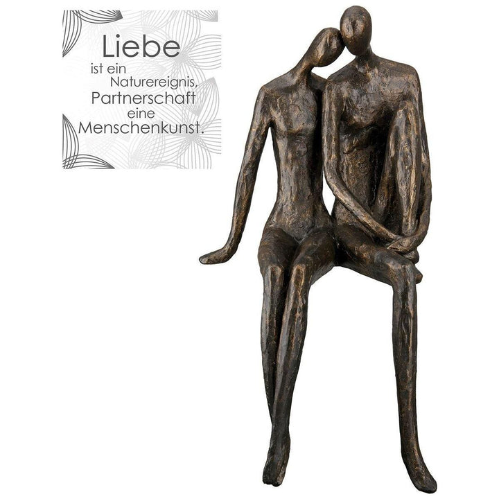 Poly Kantensitzer/Skulptur XL "Couple" - Luxurelle-Shop