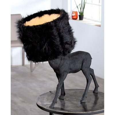 Poly Lampe "Black Deer" schwarz - Luxurelle-Shop