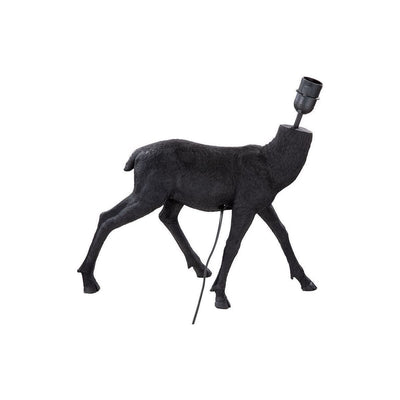 Poly Lampe "Black Deer" schwarz - Luxurelle-Shop