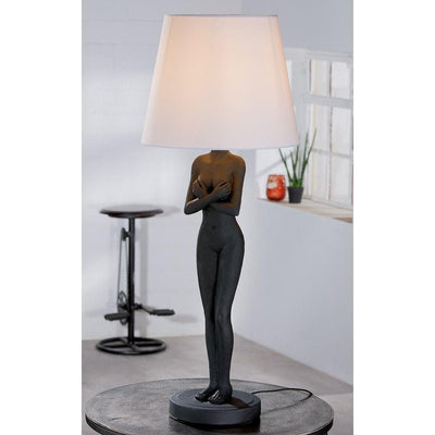 Poly Lampe "Lady Black&White" - Luxurelle-Shop