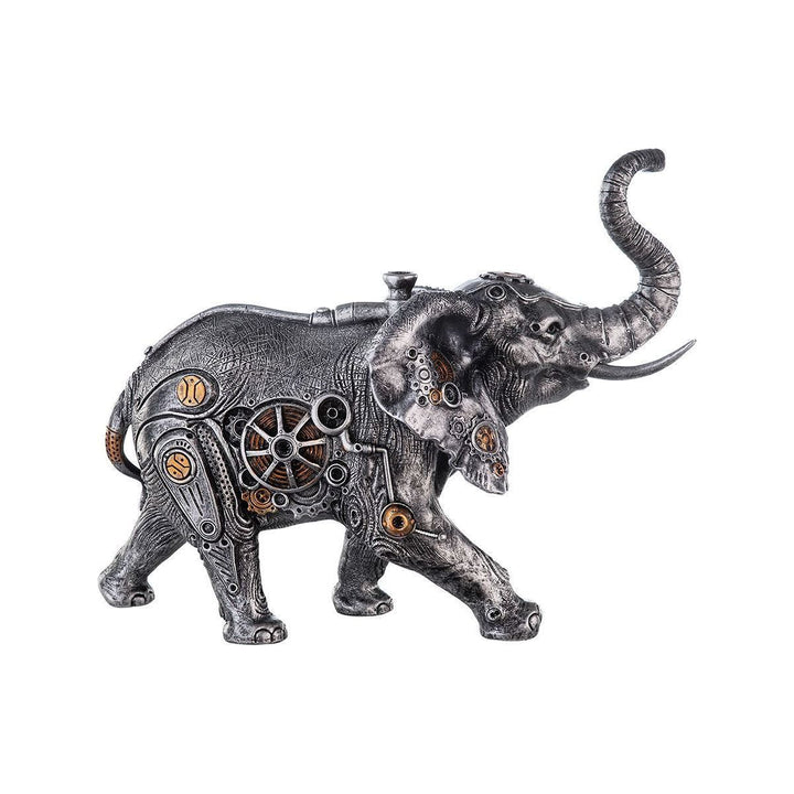 Poly Skulp."Steampunk Elephant" - Luxurelle-Shop