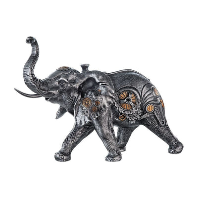 Poly Skulp."Steampunk Elephant" - Luxurelle-Shop