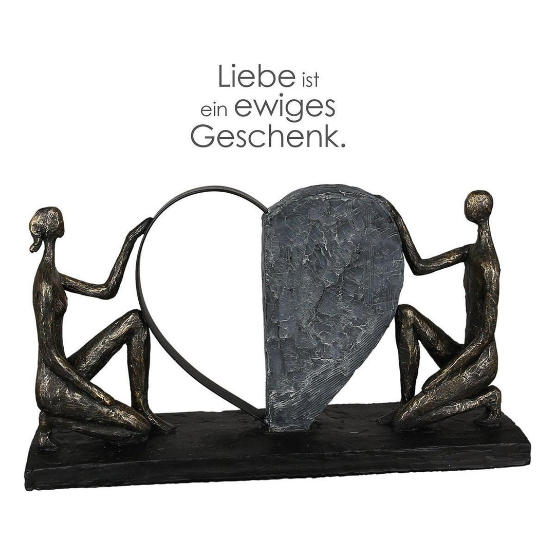 Poly Skulptur "Affair of the Heart" - Luxurelle-Shop