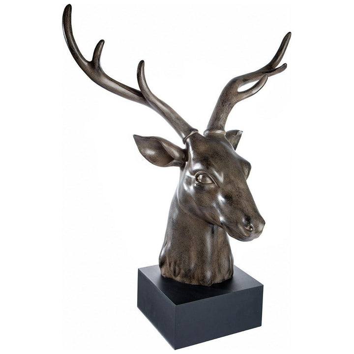 Poly Skulptur "Hirschkopf" - Luxurelle-Shop