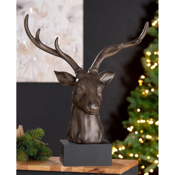 Poly Skulptur "Hirschkopf" - Luxurelle-Shop