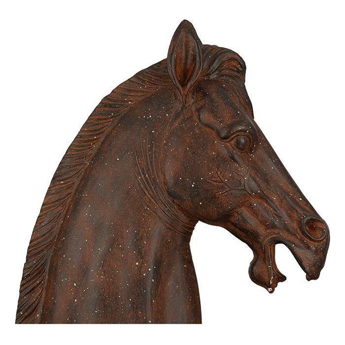 Poly Skulptur "Horse" dunkelbraun - Luxurelle-Shop