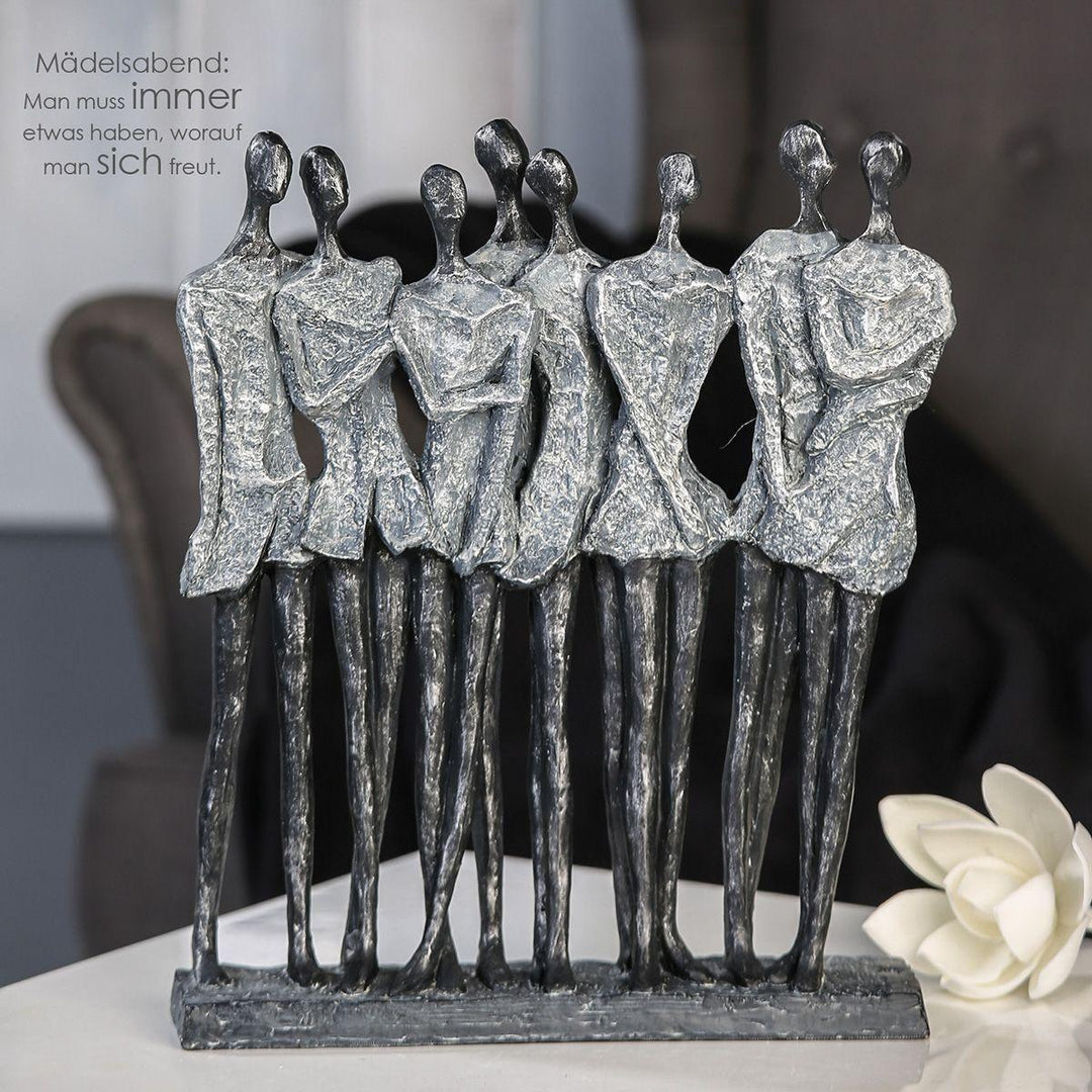 Poly Skulptur "Mädelsabend" - Luxurelle-Shop