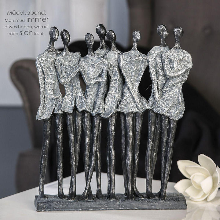 Poly Skulptur "Mädelsabend" - Luxurelle-Shop