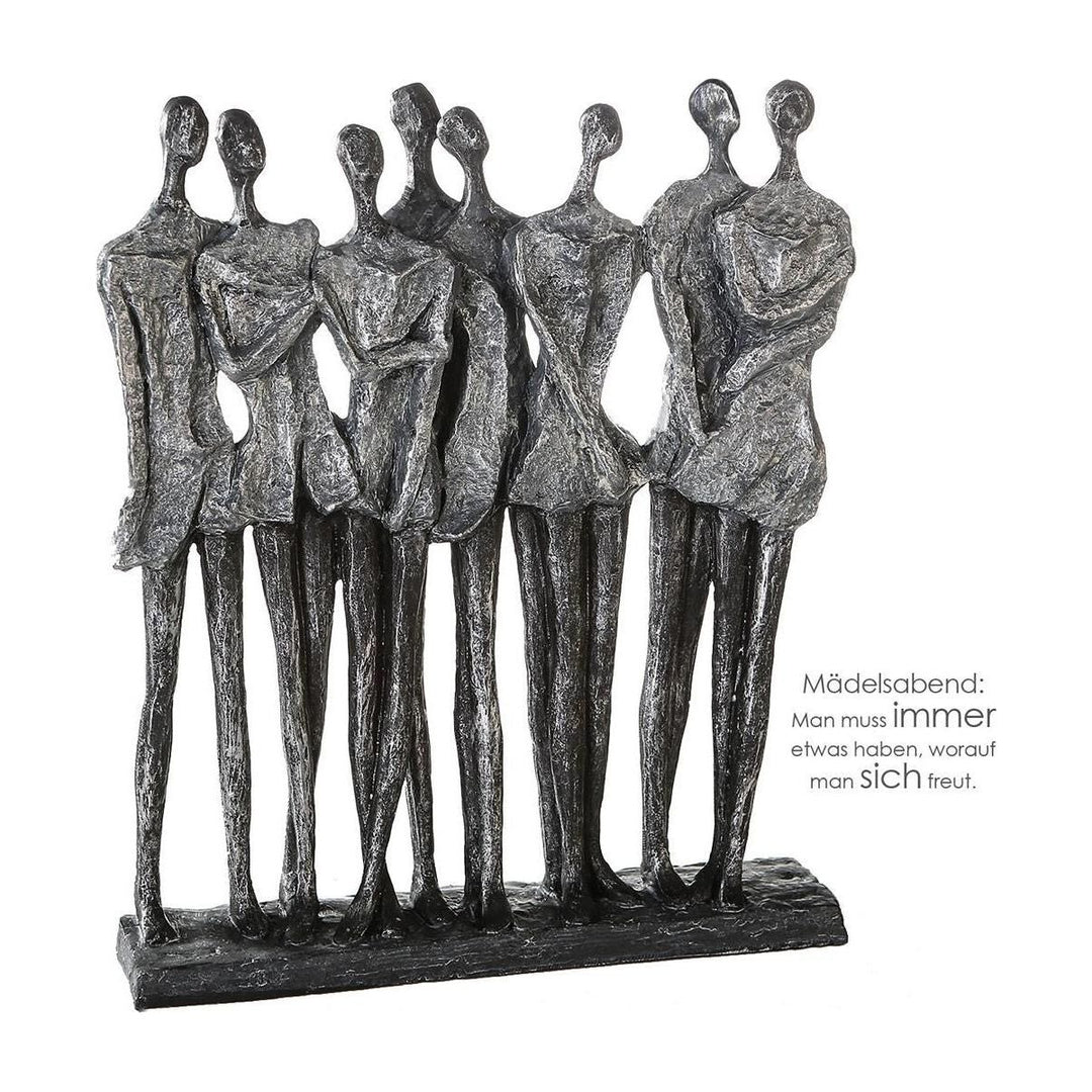 Poly Skulptur "Mädelsabend" - Luxurelle-Shop
