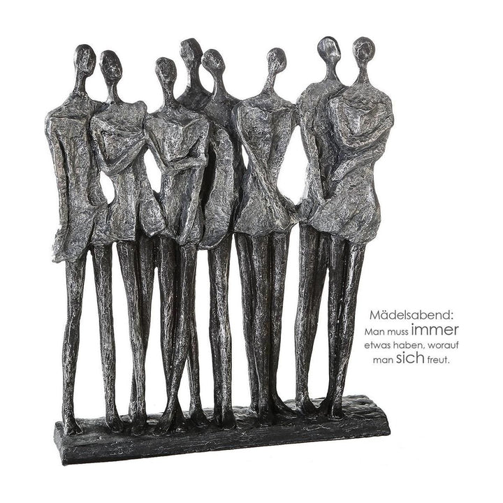 Poly Skulptur "Mädelsabend" - Luxurelle-Shop