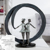 Poly Skulptur "More than friends" - Luxurelle-Shop