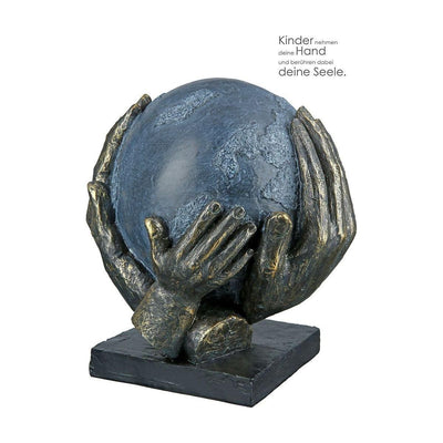 Poly Skulptur "Save the World" - Luxurelle-Shop