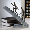 Poly Skulptur "Staircase" bronzefinish - Luxurelle-Shop