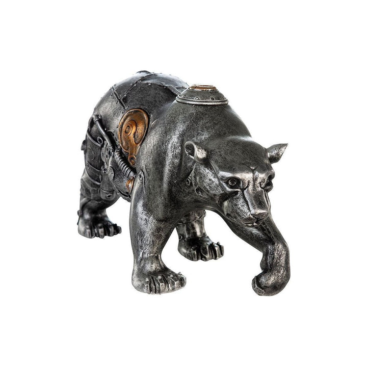 Poly Skulptur"Steampunk Bear" - Luxurelle-Shop
