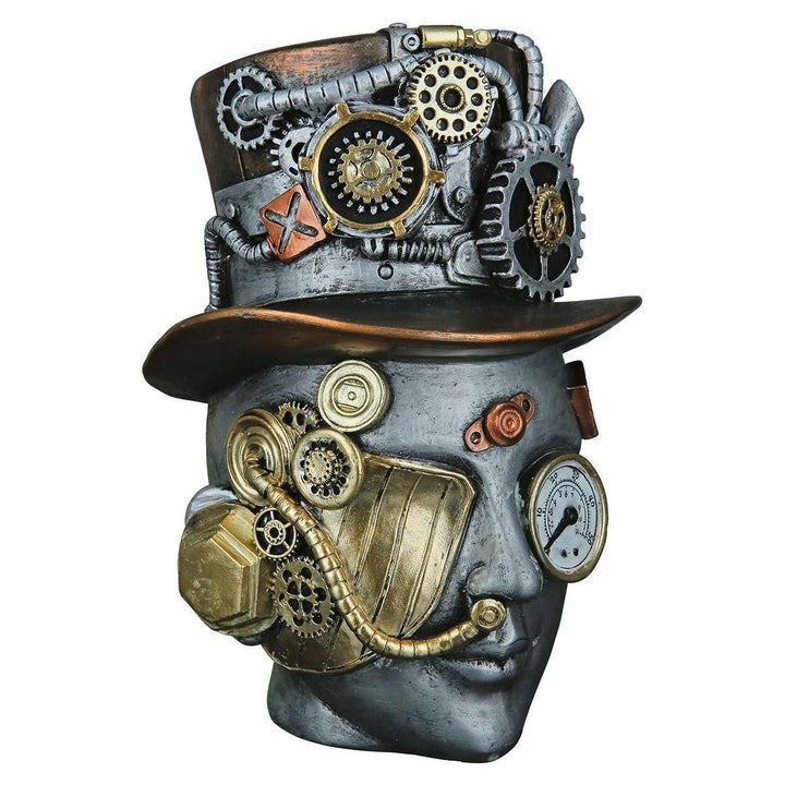 Poly Skulptur"Steampunk Female" - Luxurelle-Shop