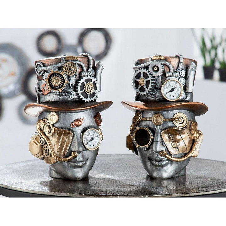 Poly Skulptur"Steampunk Female" - Luxurelle-Shop