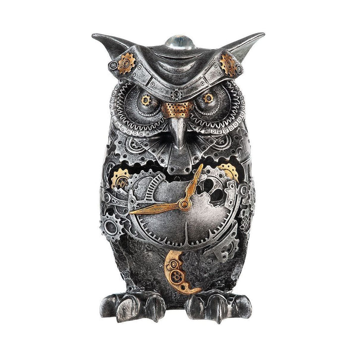Poly Skulptur"Steampunk Owl" - Luxurelle-Shop