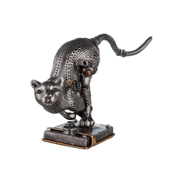 Poly Skulptur"Steampunk Pard" - Luxurelle-Shop