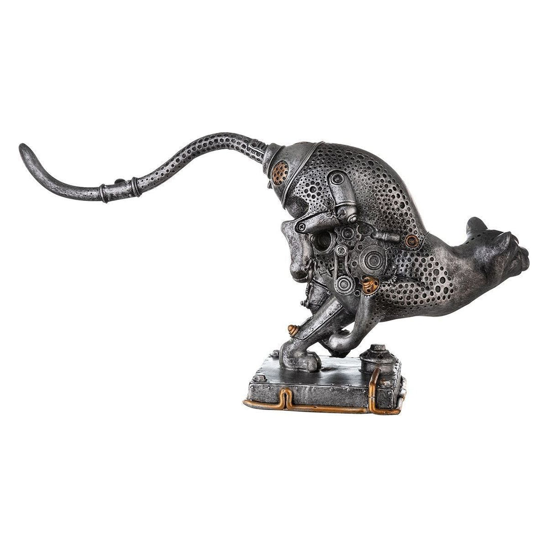 Poly Skulptur"Steampunk Pard" - Luxurelle-Shop